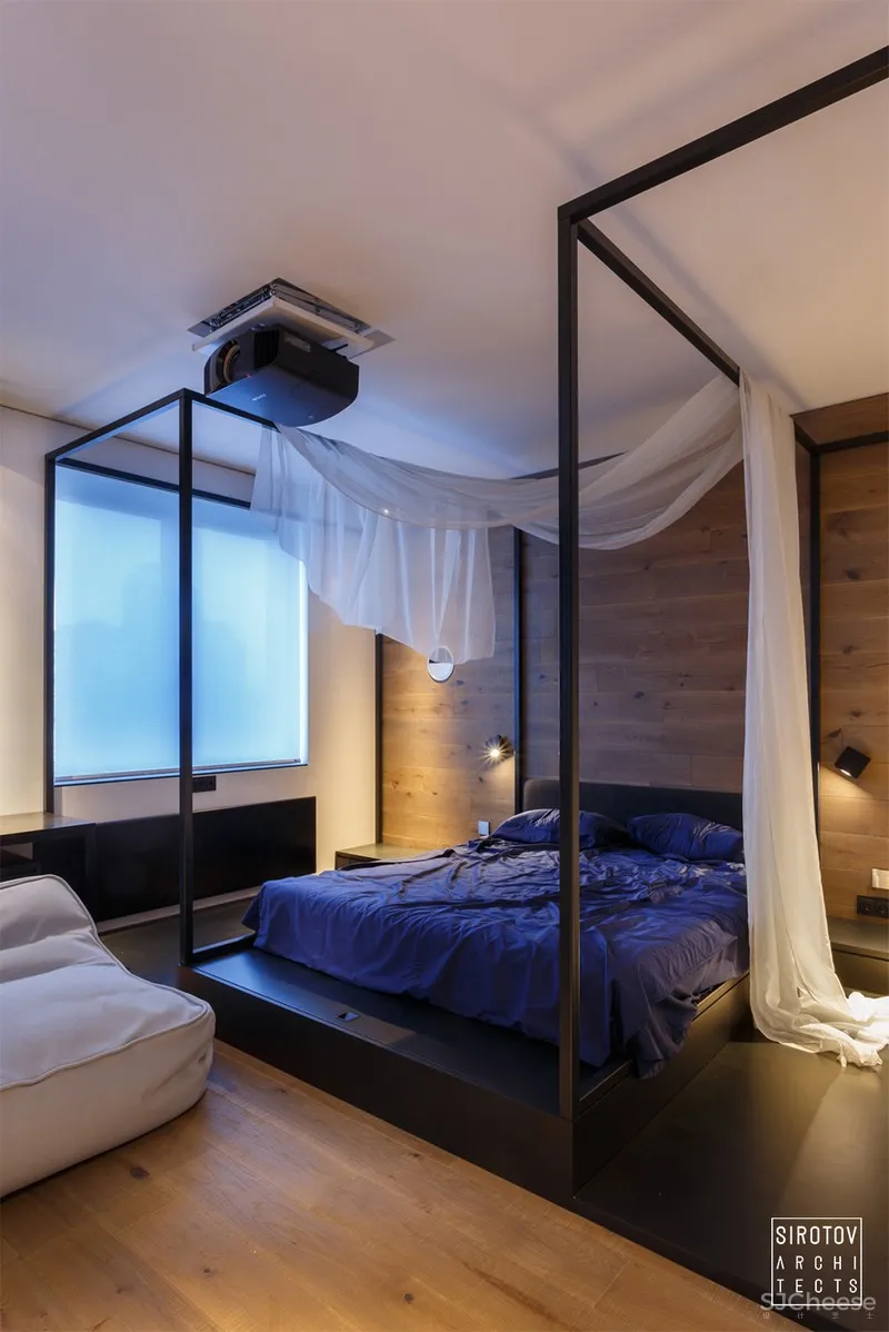 基辅市中心76㎡年轻男士公寓 Sirotov Architects