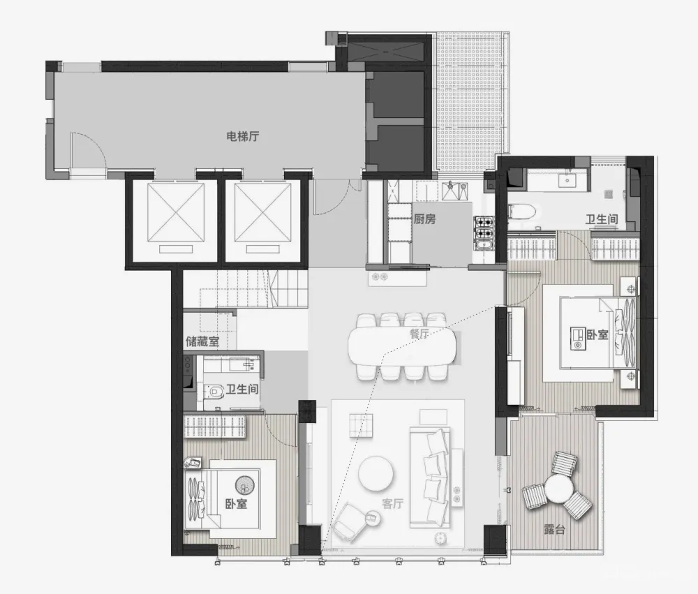 这才是真正的顶级豪宅丨纯粹至简,气质卓越