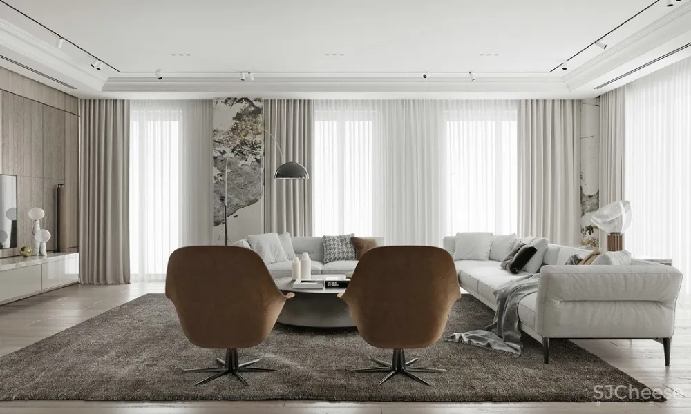 TOL'KO interiors 新作 | 高级灰+大理石