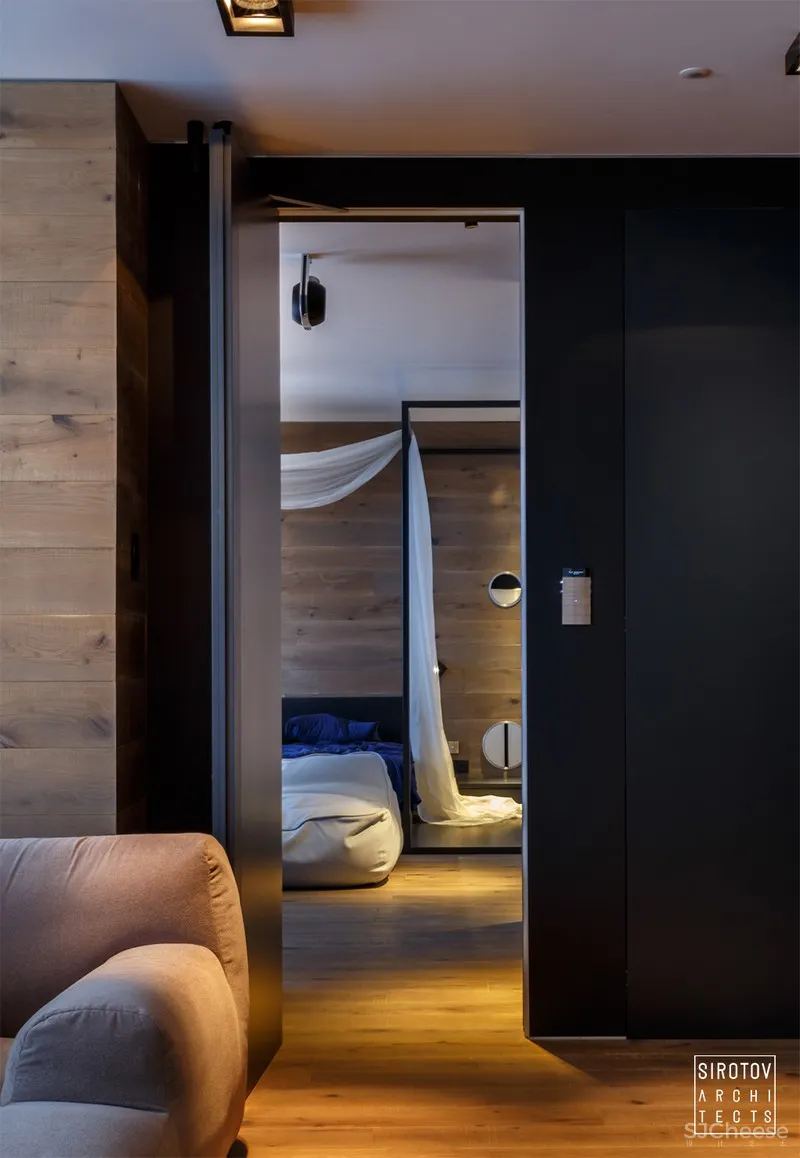 基辅市中心76㎡年轻男士公寓 Sirotov Architects