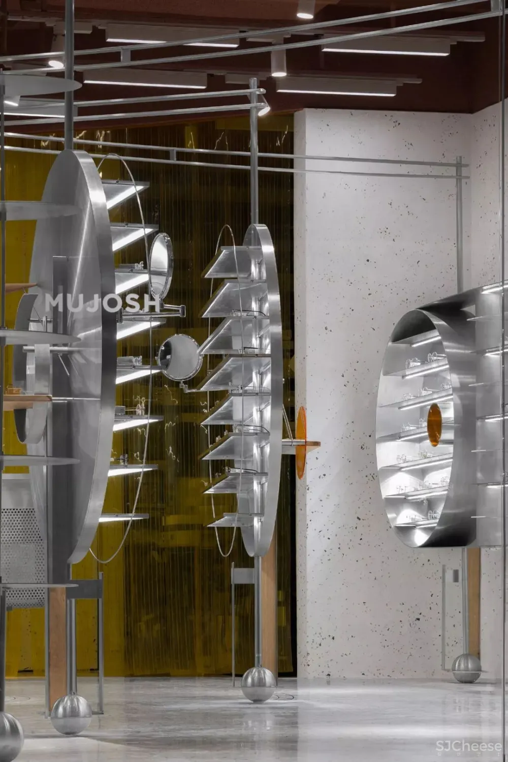 仅 40m² 的先锋艺术商店，设计竟这么酷！ DAS_Lab