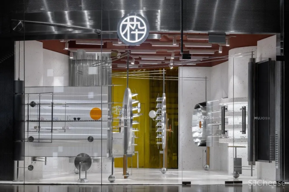 新作 | 仅 40m² 的先锋艺术商店,设计竟这么酷