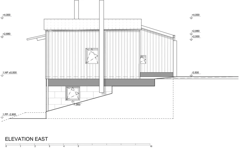 墙后住宅，捷克 / Mjölk architects