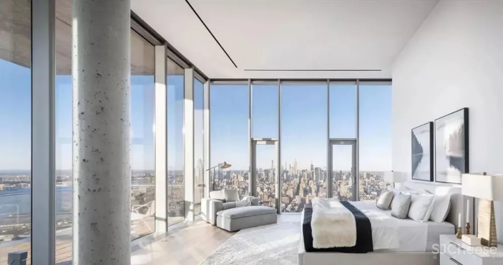 售价2亿的顶层公寓丨装修的不像精装房