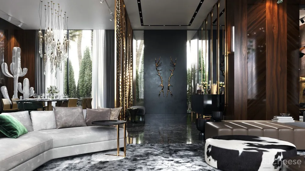 极度轻奢典范，轻松打造家居高级感 STUDIA 54