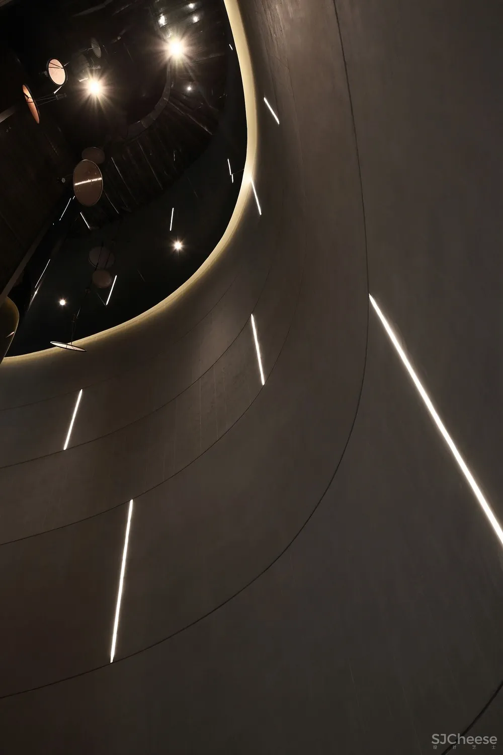 造价6500/㎡顶级售楼中心设计丨呈现出空间美感契合的精美质感