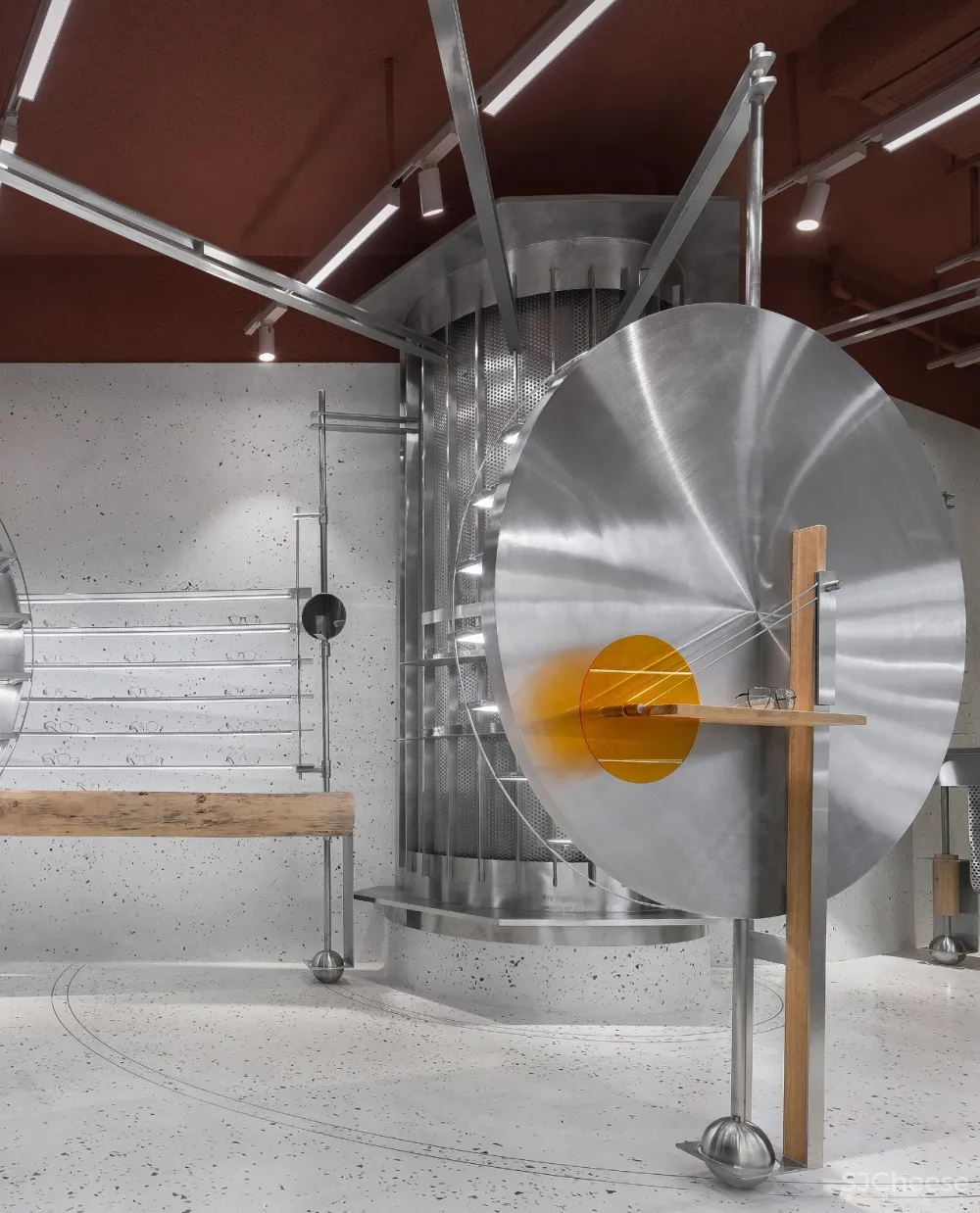 新作 | 仅 40m² 的先锋艺术商店,设计竟这么酷