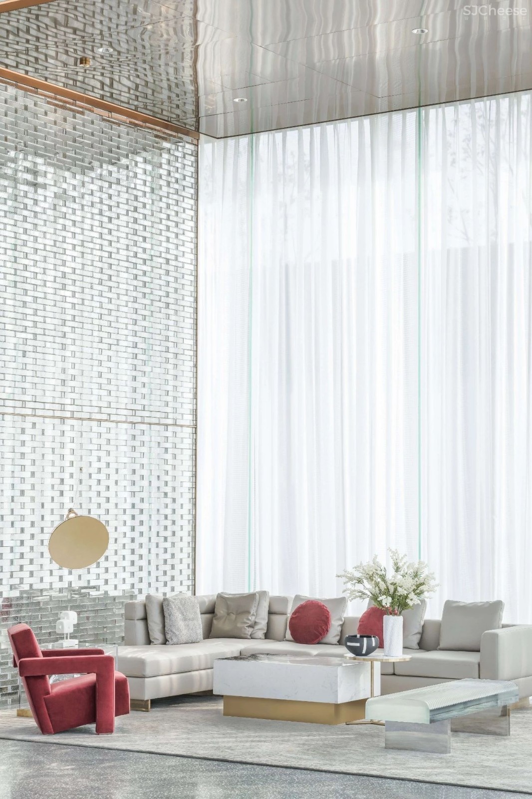 400㎡以水为主题的东方意境售楼中心匠心设计方案