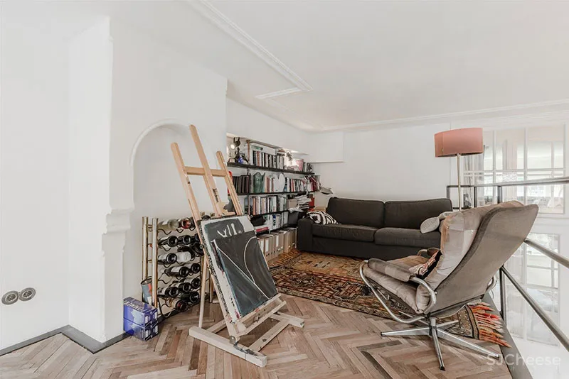 阿姆斯特丹的双层Loft住宅，带夹层和迷人的儿童房