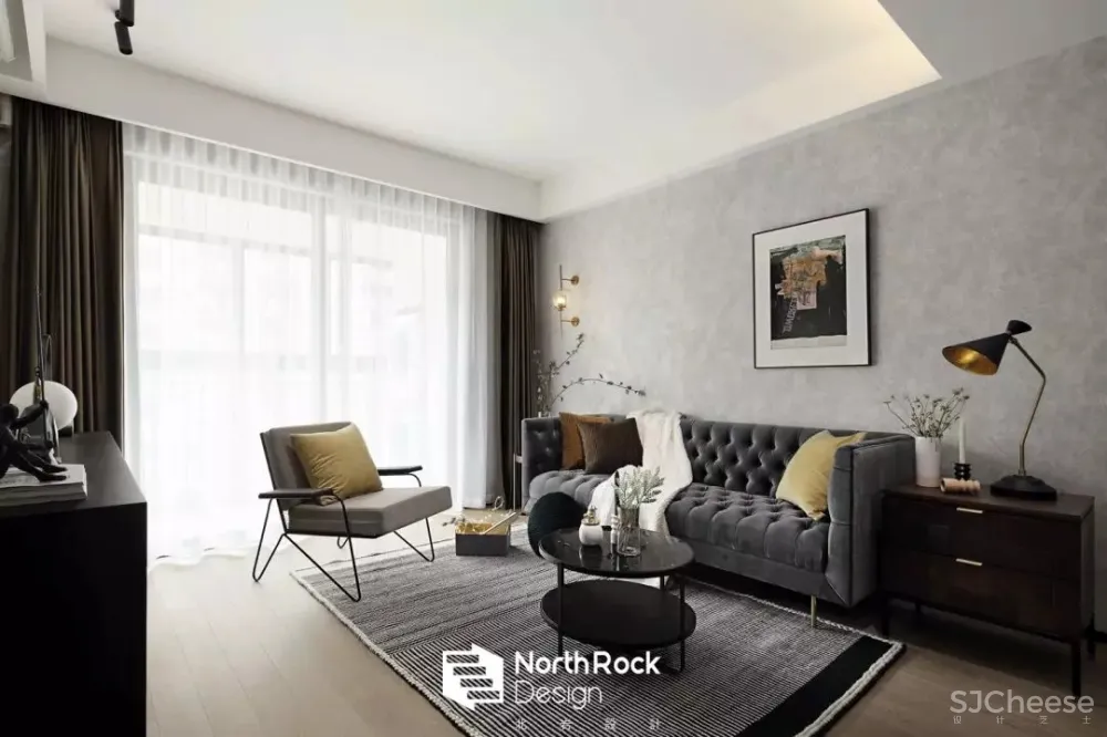 106m²南京·中建国熙台精装改造 北岩设计
