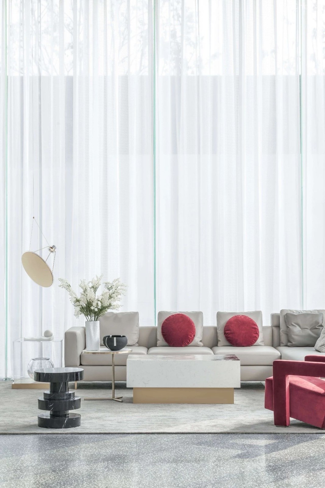 400㎡以水为主题的东方意境售楼中心匠心设计方案