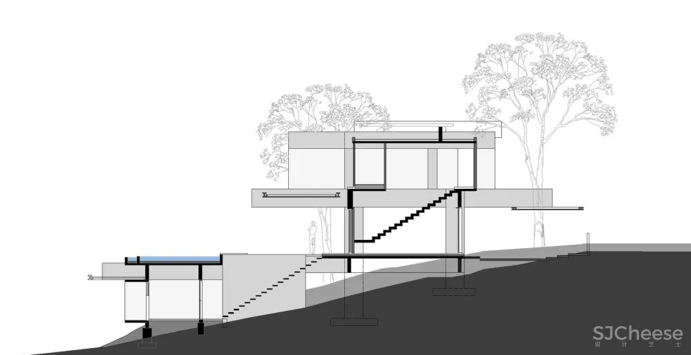 半坡之家,亦梁亦景 / BAUEN