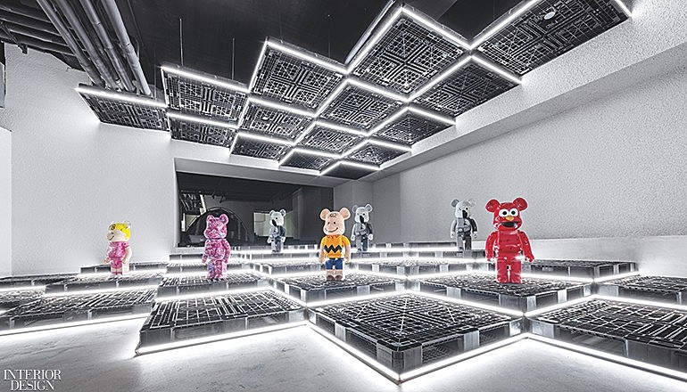 Spacemen为在线零售商打造前卫的上海店