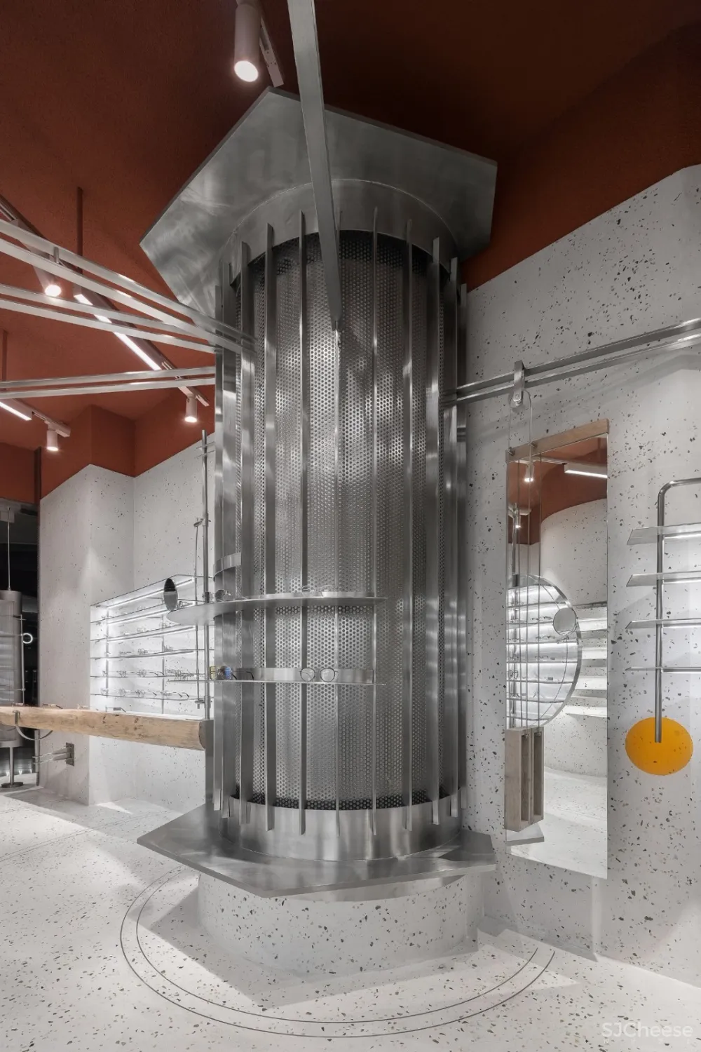 新作 | 仅 40m² 的先锋艺术商店,设计竟这么酷