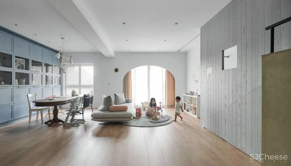 三口之家 | 亲子宅设计,亮点吸引眼球