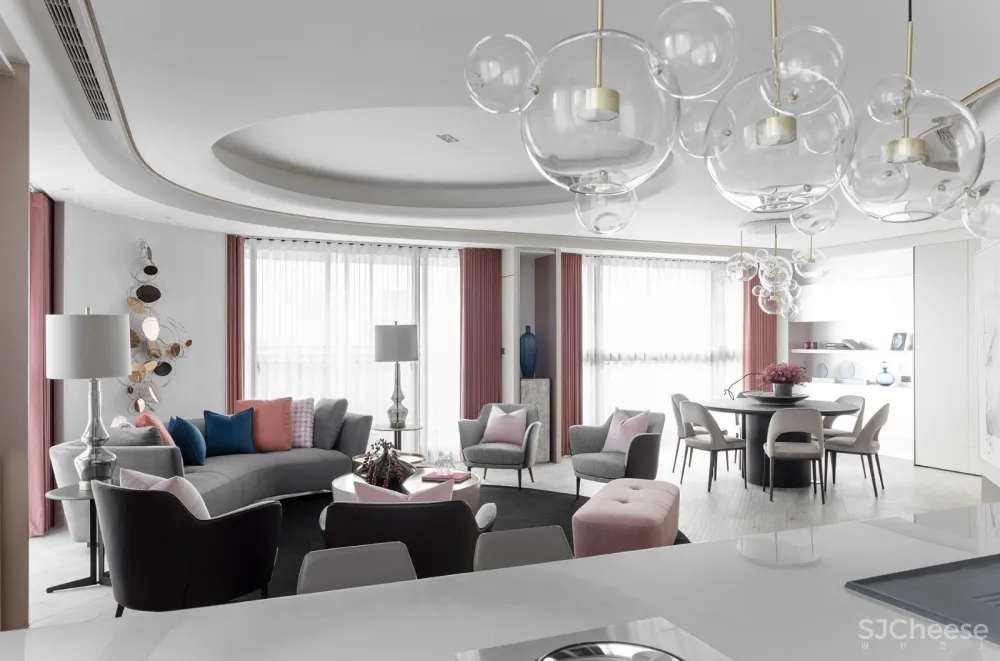 优雅现代风大平层 JIXI Interior design-