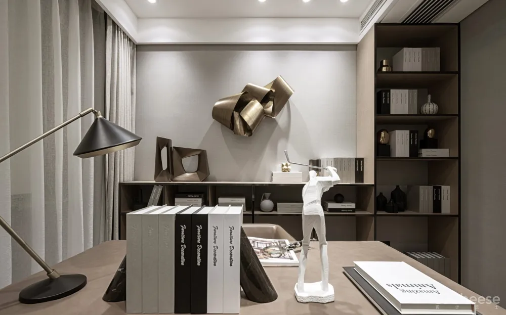 将轻奢与现代融为一体，中海望京府140样板间 SDD上达设计