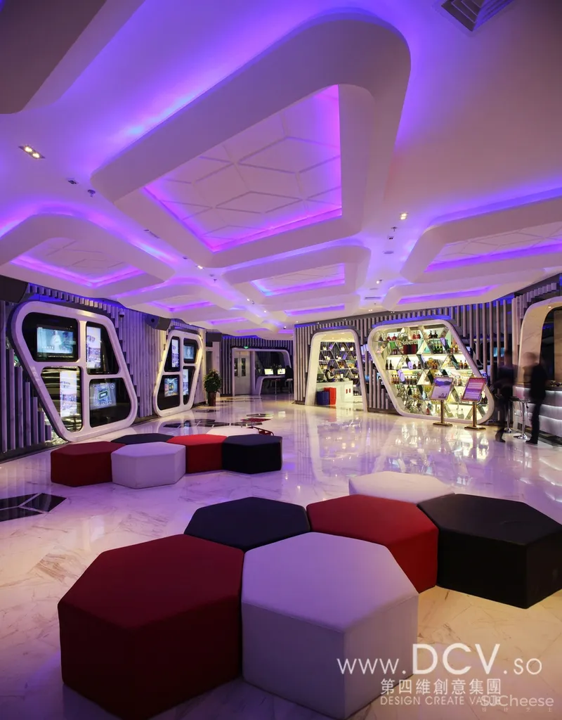 西安 高品质娱乐方糖量贩经典主题情景KTV高端设计