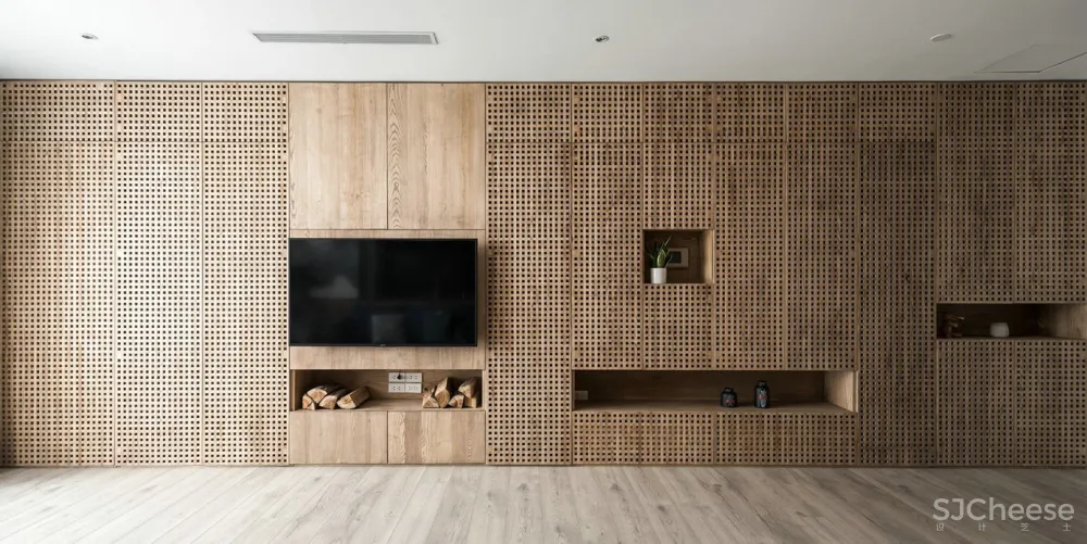 原木物语，开放有序的家