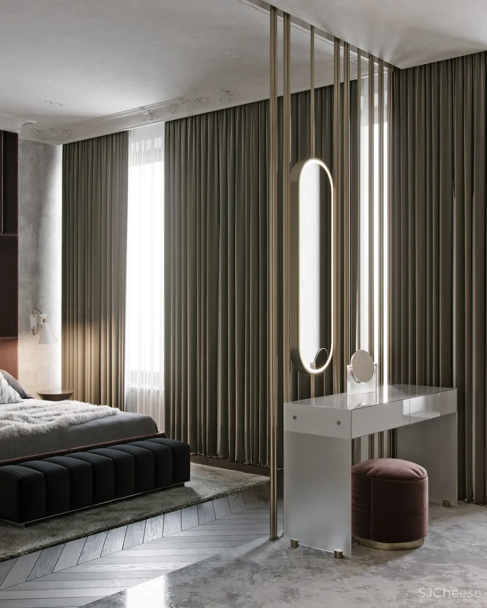 TOL'KO interiors 新作 | 高级灰+大理石