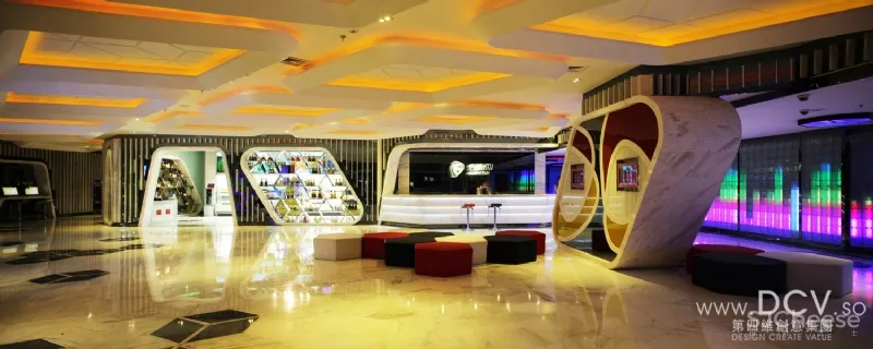 西安 高品质娱乐方糖量贩经典主题情景KTV高端设计