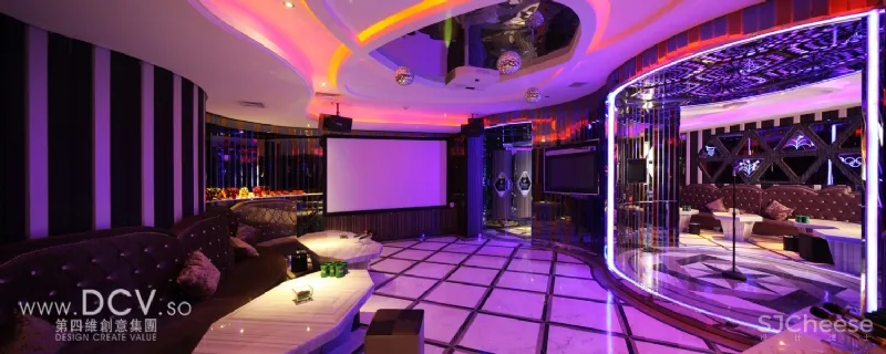 西安 高品质娱乐方糖量贩经典主题情景KTV高端设计