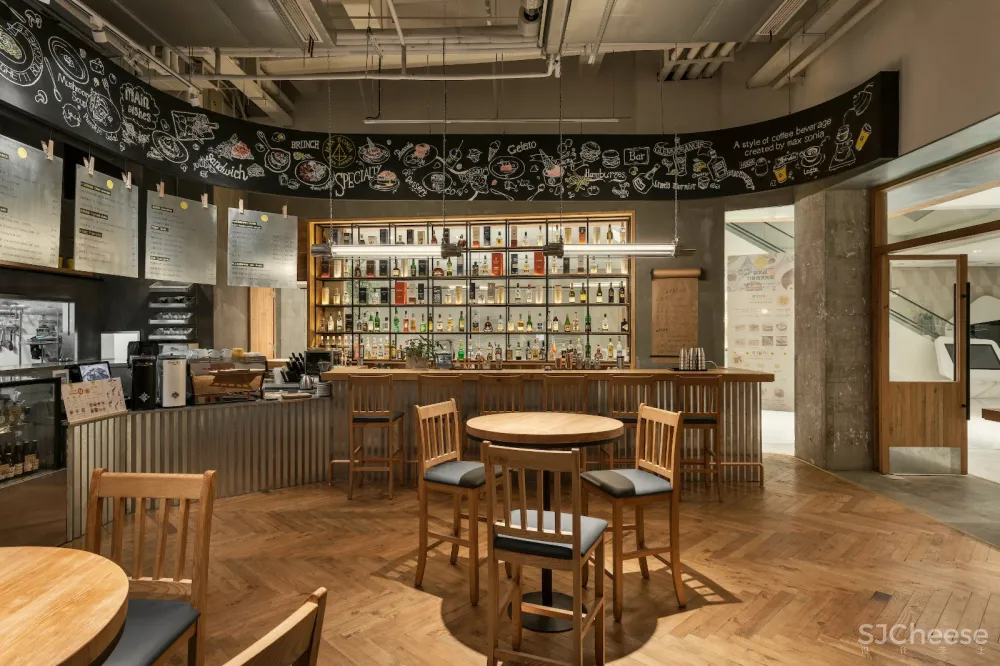 低成本实验性城市工业感咖啡馆,马苏娅咖啡 宣驰设计