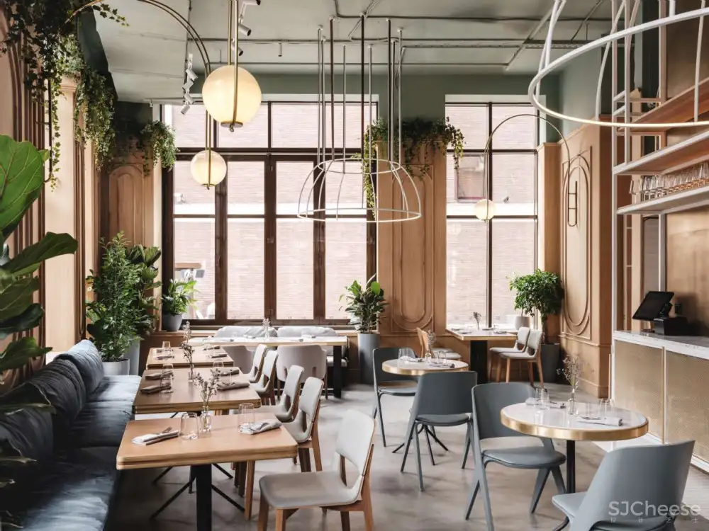 怀旧魅力中拥抱千禧一代，莫斯科“The Y”餐厅 Asthetíque