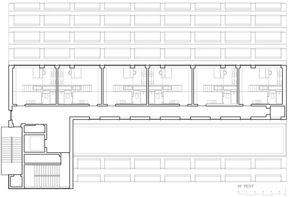 Treehouse青年共享公寓，首尔 / Bo-da Architecture
