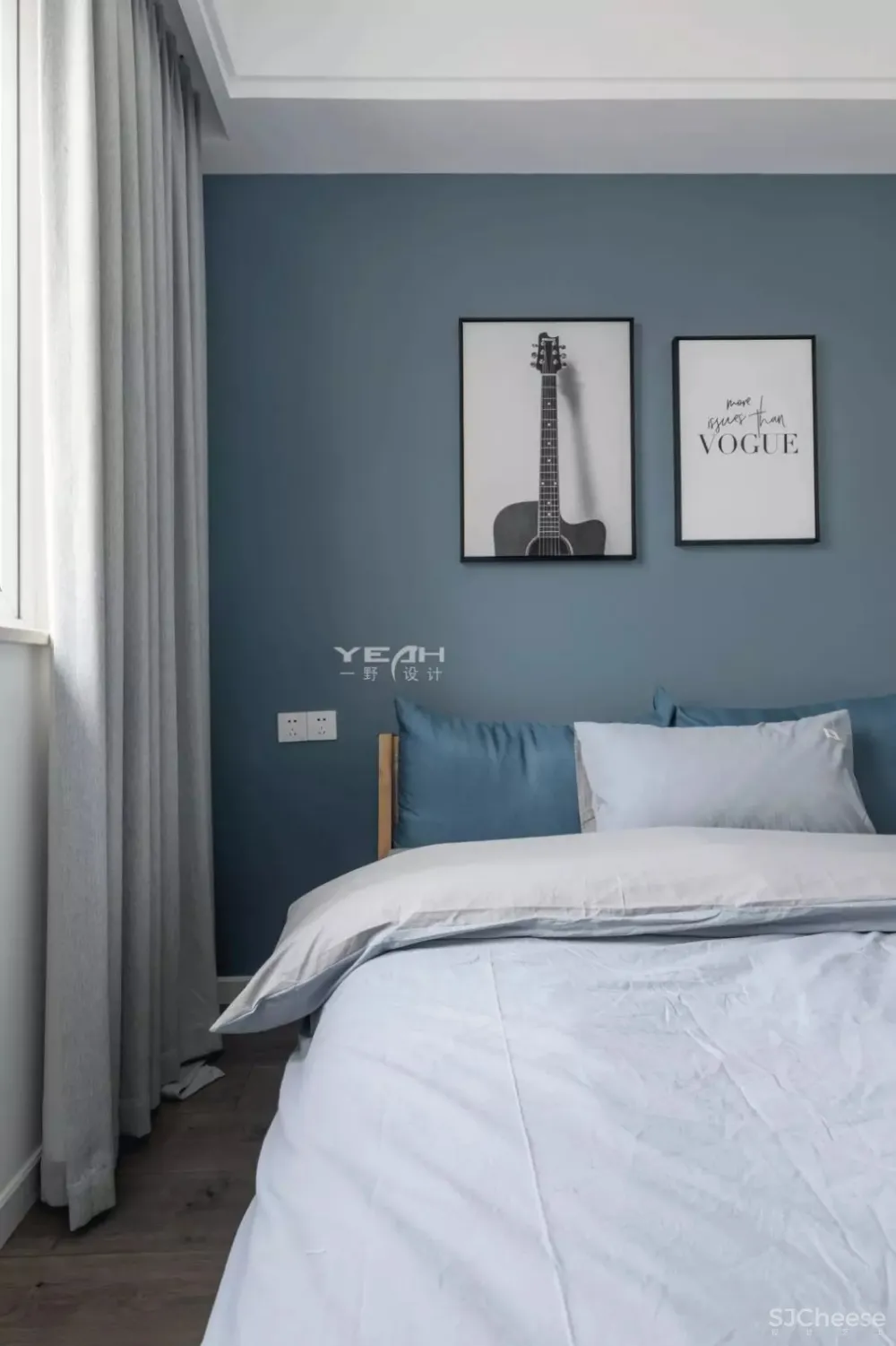 138㎡高级灰简约风住宅 一野设计