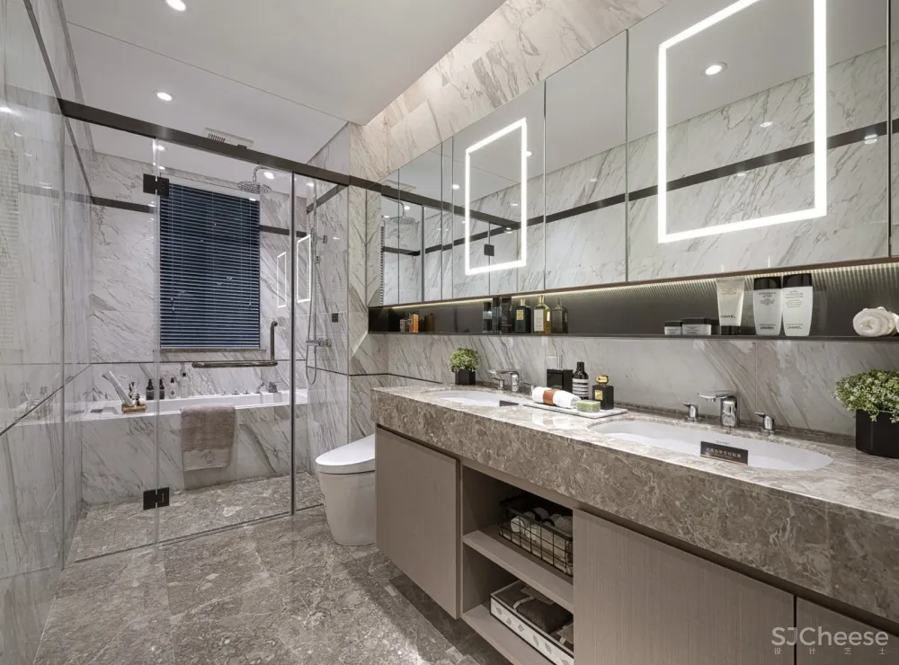 将轻奢与现代融为一体，中海望京府140样板间 SDD上达设计