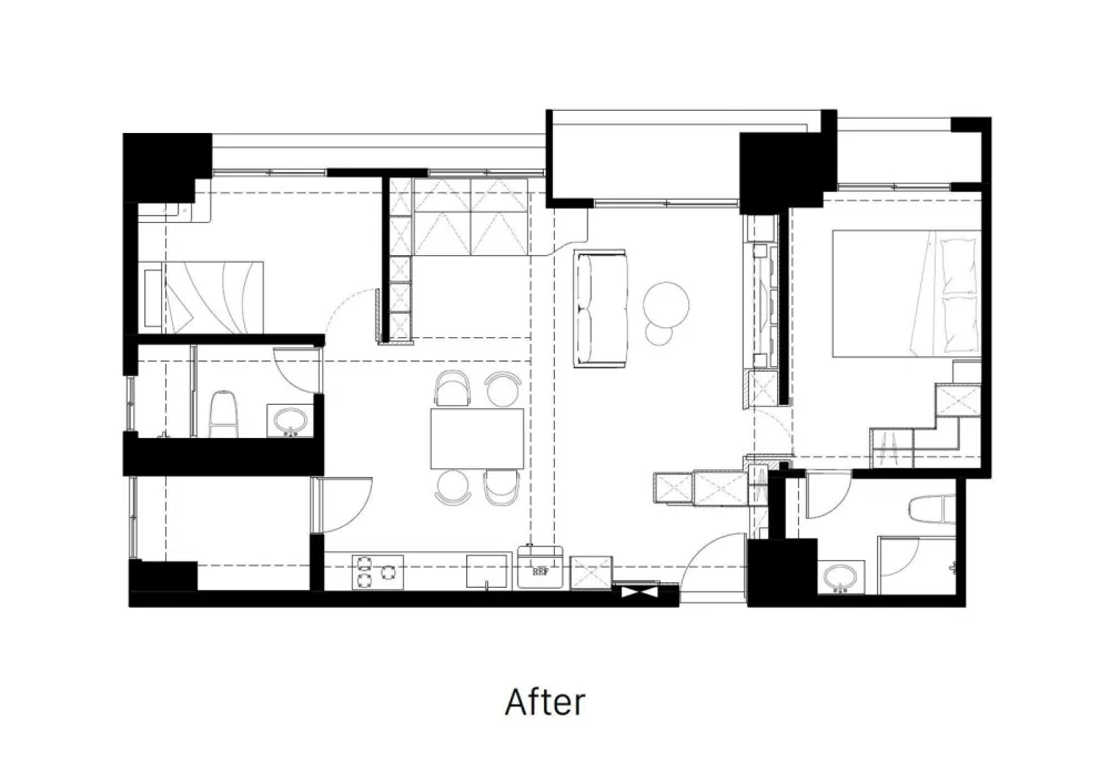 《刚刚好的阳光》北欧原木风住宅 川彡志作