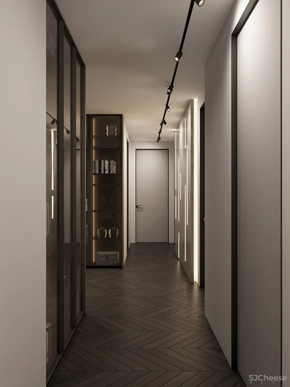 138㎡ 高级灰设计丨营造轻奢之美