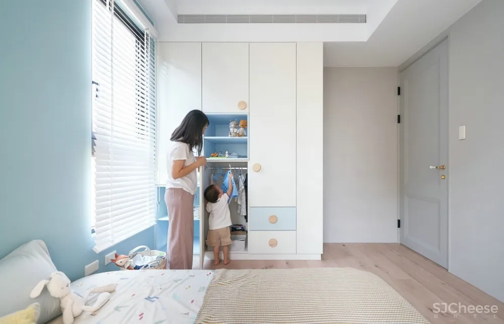 三口之家 | 亲子宅设计,亮点吸引眼球