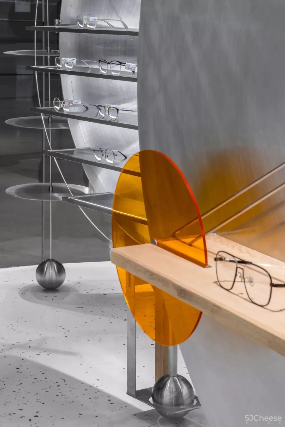 仅 40m² 的先锋艺术商店，设计竟这么酷！ DAS_Lab