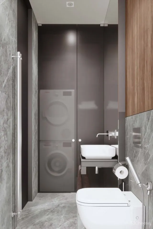 莫斯科117m²年轻女孩的现代风公寓 Geometrium