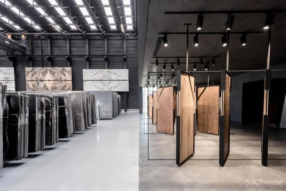 他设计的建材市场丨逼格高得像个美术馆