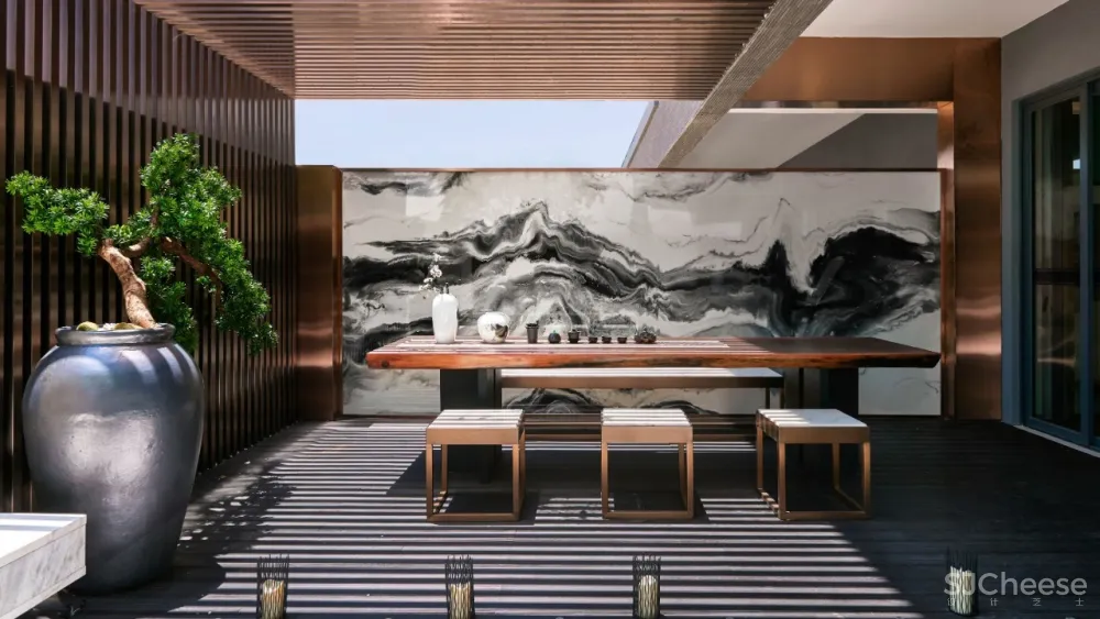 海边的诗意人生|一庭一风景,一院一世界