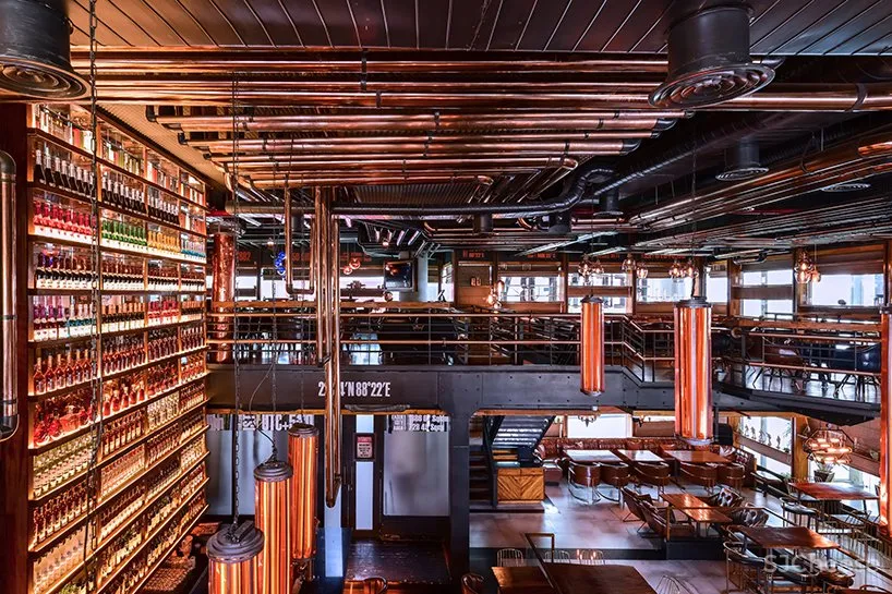 灵感来自炼油厂，refinery 091音乐酒吧 Nexus Design