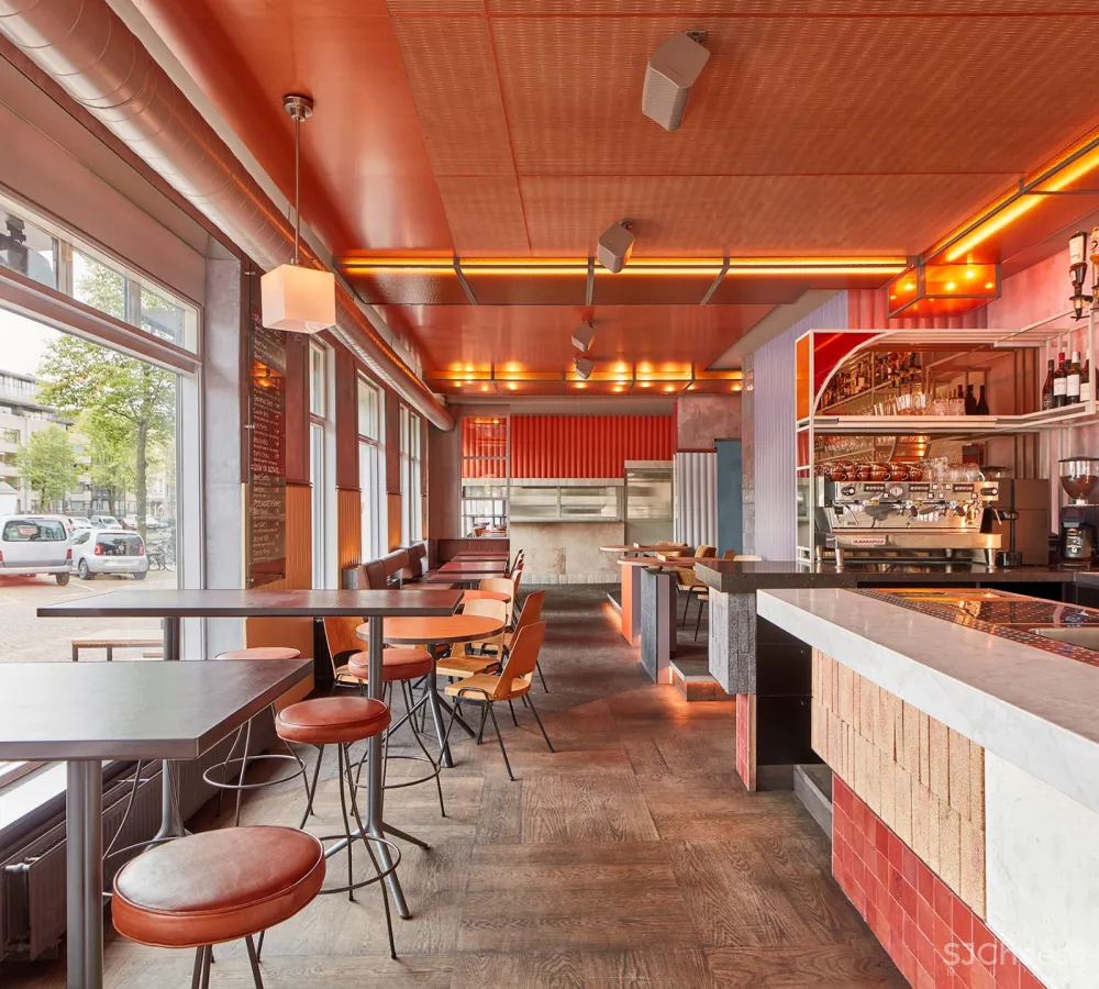 Ramona餐厅,阿姆斯特丹 / Studio Modijefsky