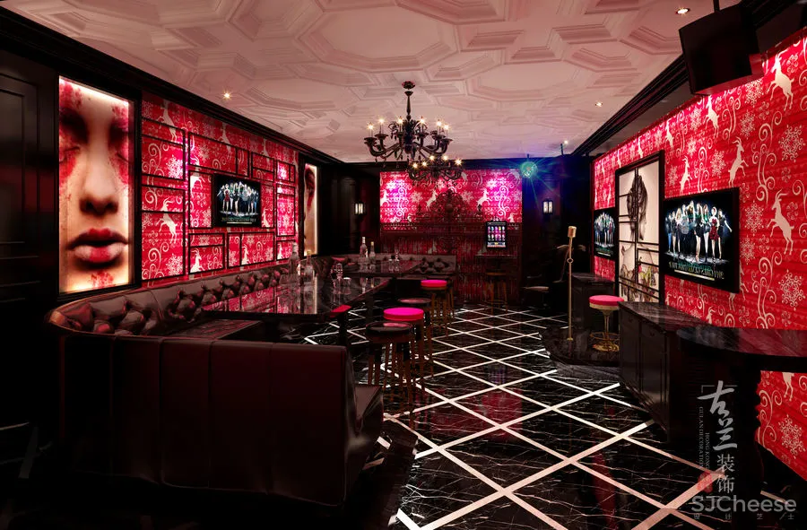 渠县幻城KTV设计 成都专业ktv装修设计公司
