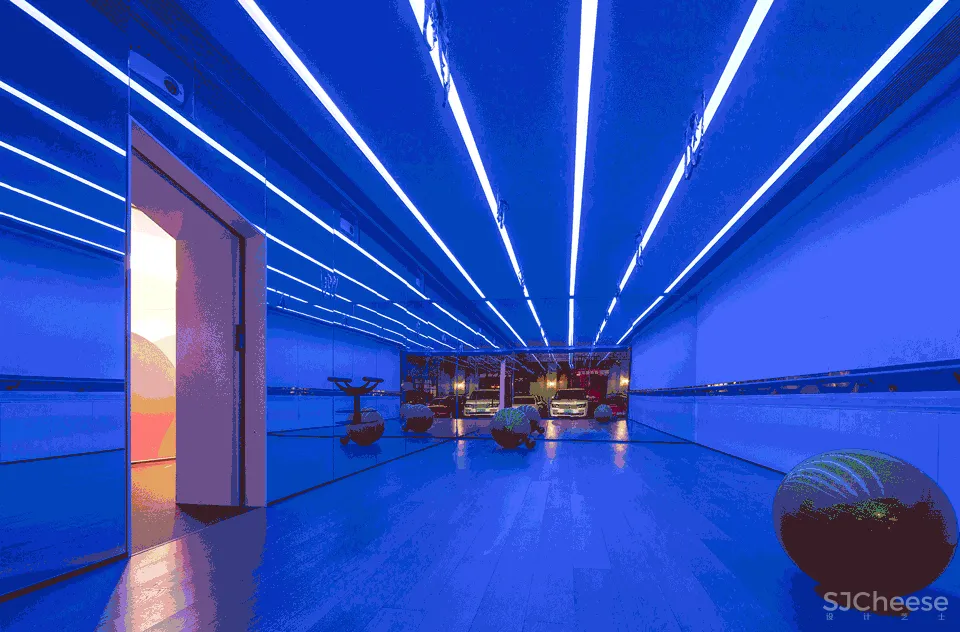 在对抗之间释放自我,深圳Fitsion健身体验中心 深度进化设计事务所