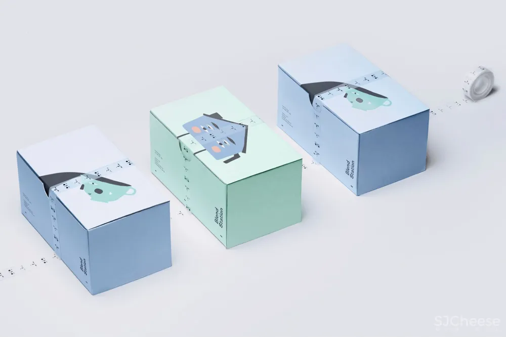 Blend Station咖啡馆品牌形象设计,墨西哥 / Futura