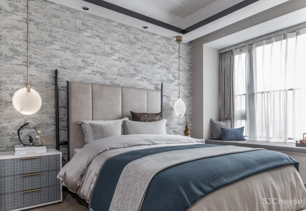 达文设计丨广州粤海拾桂府顶层复式:在生活中