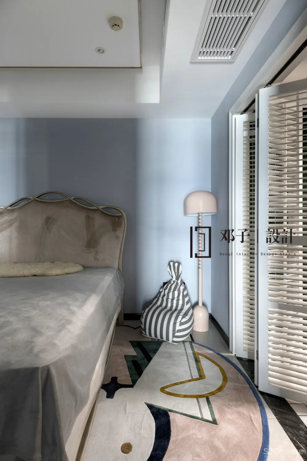 167㎡水晶灯与玛吉斯陀螺椅的完美会面 邓子设计