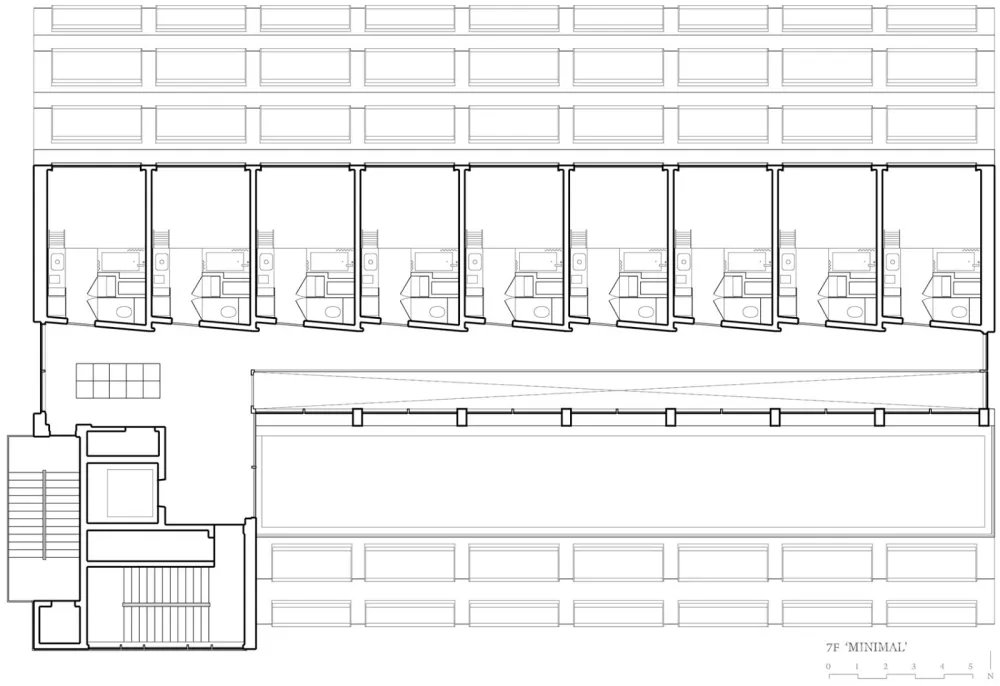 Treehouse青年共享公寓，首尔 / Bo-da Architecture