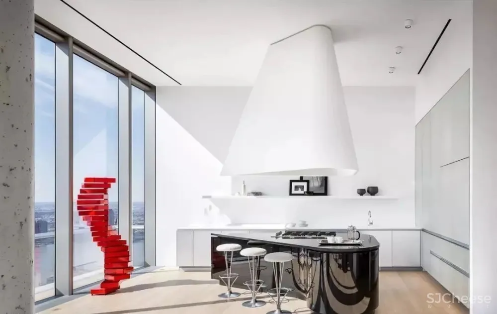 售价2亿的顶层公寓丨装修的不像精装房