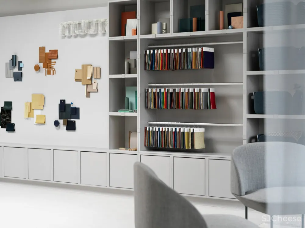 柔和色彩方案解决空间拥挤，哥本哈根北欧风办公设计 Muuto