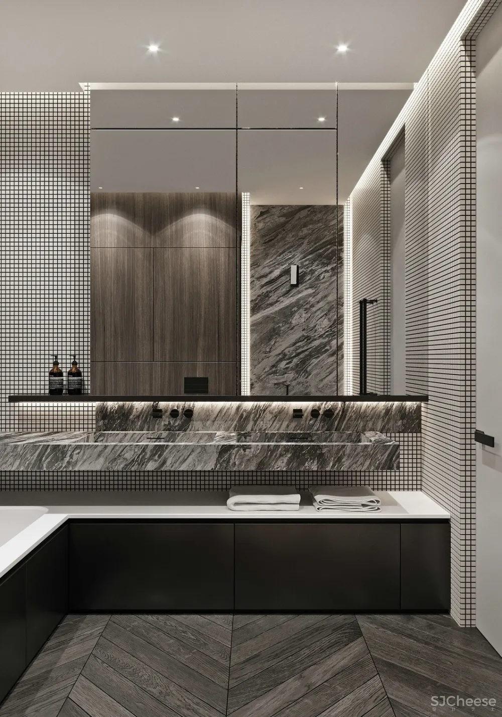 TOL'KO interiors 新作 | 高级灰+大理石