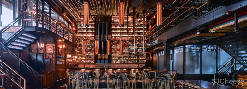 灵感来自炼油厂,refinery 091音乐酒吧 Nexus Design